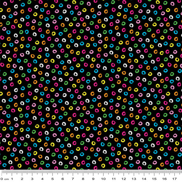 11140B Spots Black Don't Hurry Be Happy (3003)