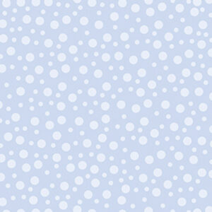 6753 Dots Blue Happy Heart (3051)