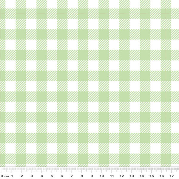 A2 Gingham Green Checks Spots and Stripes (3075)