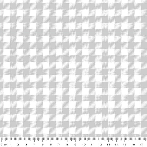 A5 Gingham Soft Grey Checks Spots and Stripes (3075)