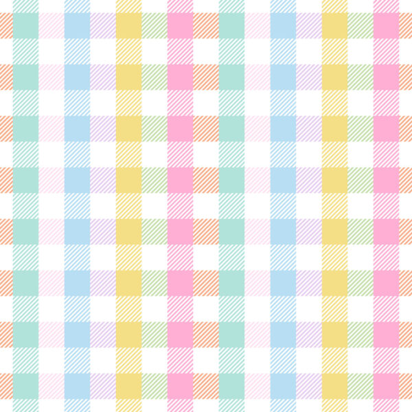 A11 Gingham Multi Pastel Checks Spots and Stripes (3075)