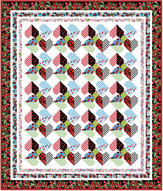 Love Struck Quilt Pattern - By Benartex - KK Fabrics