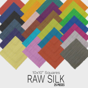 SP10 10x10 Squares Pack Raw Silk 2067
