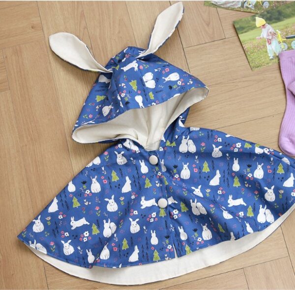 07 Meadow Rabbit Blue Countryside Capers (3097)