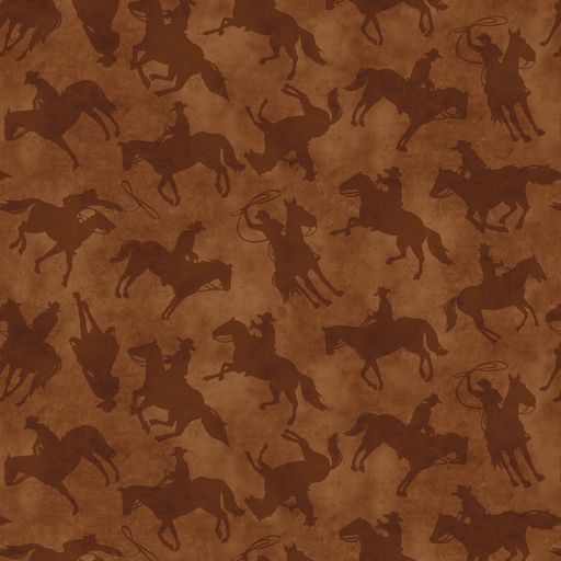 4 Cowboys Saddle Brown Yellowstone Wide Backings (14483W)