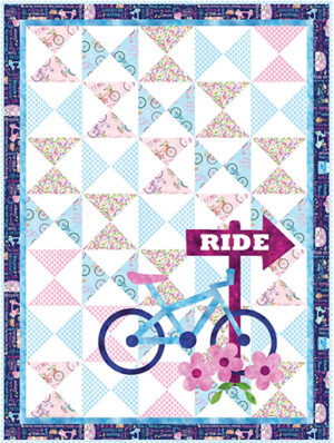 Ready to Ride Quilt Pattern - By Benartex