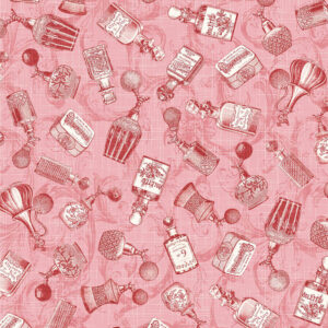 90P Perfume Bottles Pink Vintage Perfumery (3139)
