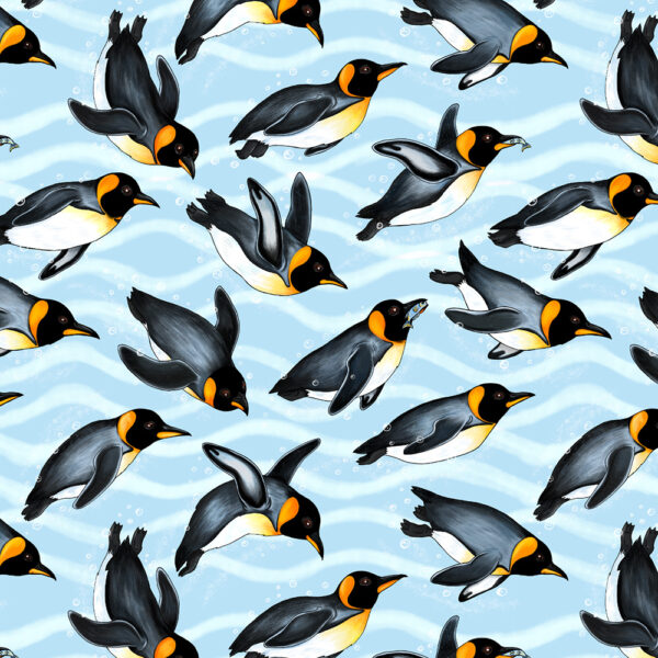 L King Penguins Charming Coastal Creatures