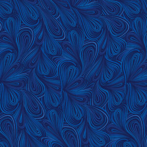 7854 Cobalt Blue Colour Flow 108" Wide Backings (14578W)