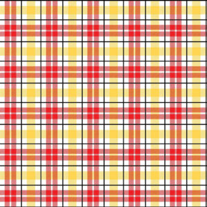 76B Sunny Plaid Butter Early to Rise (4013)