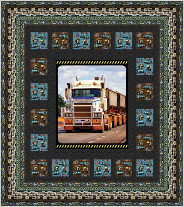 Quilt 1 Quilt Pattern Terrific Trucking (3108)