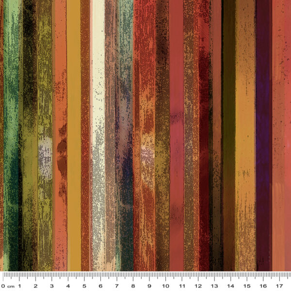 GG Stripe Rainbow Ink Outlines Pastel Sew Stripey (4001)