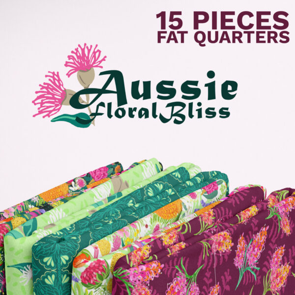 SP10 10 Inch Square Aussie Floral Bliss (4014)