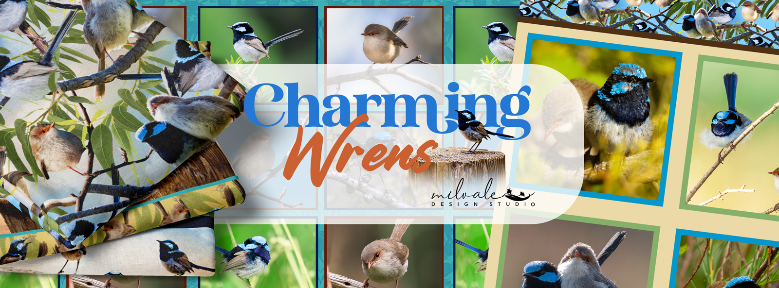 Charming Wrens - Website Banner