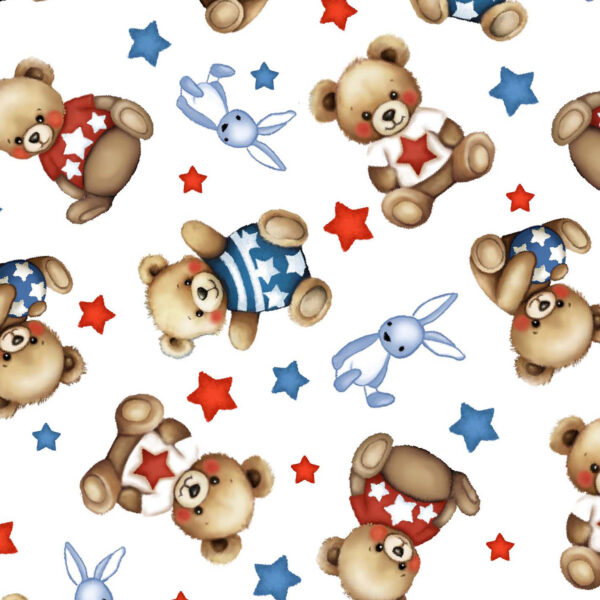 81W Bear White Baby Bears (4055)