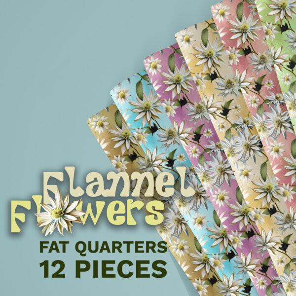 Flannel Flowers - Fat Quarters