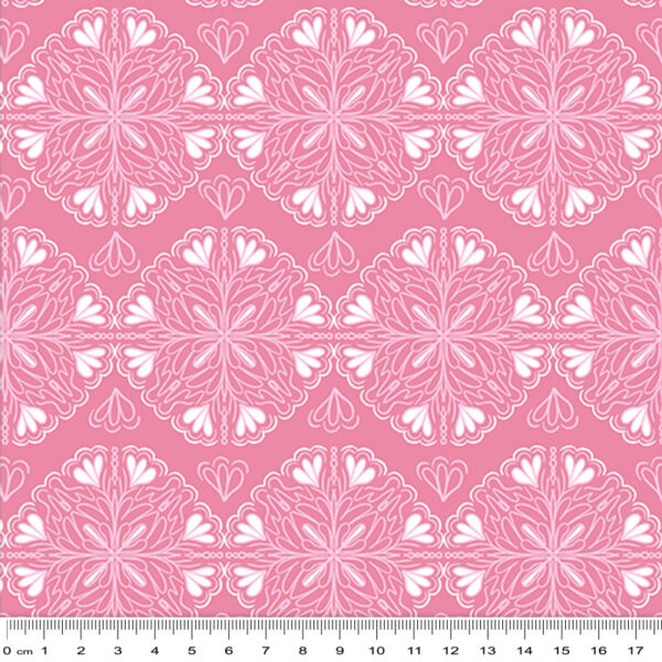 Geometric Florals Pink Aussie Floral Bliss (4014)