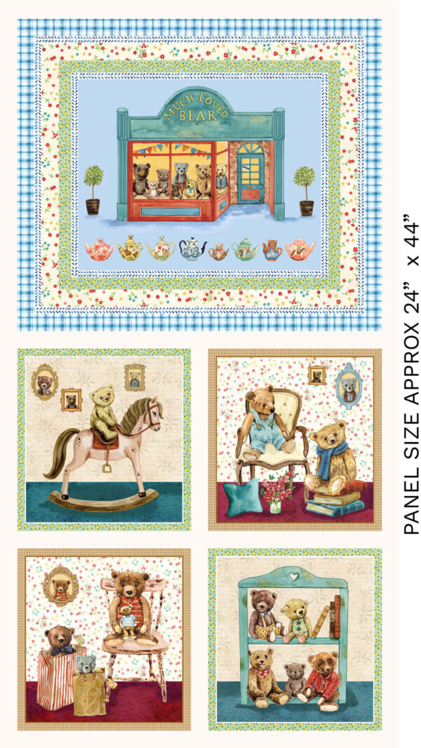 651 24 Inch Pawtraits Panel Assorted Designs (4050)
