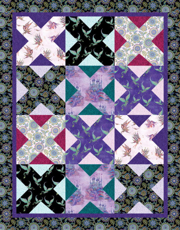 Fairy Enchantment Quilt Pattern - By Benartex