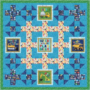 Little Builder Quilt Pattern - By Benartex