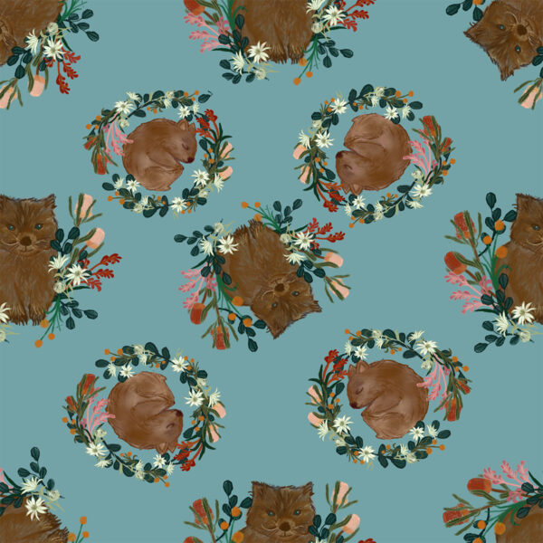 A Wombat Wreath (4056)