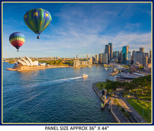 A 36-inch Panel Sydney Harbour Downunder Dreams (4066)