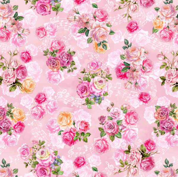 45P Fairy Roses Pink Spring Songs Fairies (4054)