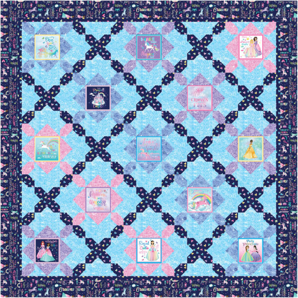 Fairytale Dreams Quilt Pattern - By Benartex