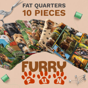 Furry Fun - Fat Quarter