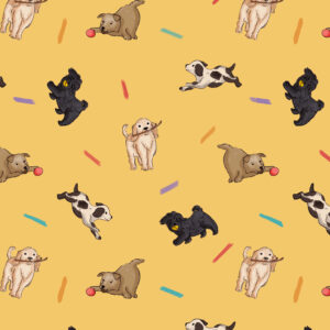 27Y Dog Park Yellow Playground and Park (4072)