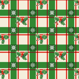 70G Plaid Green Holly Jolly (4070)