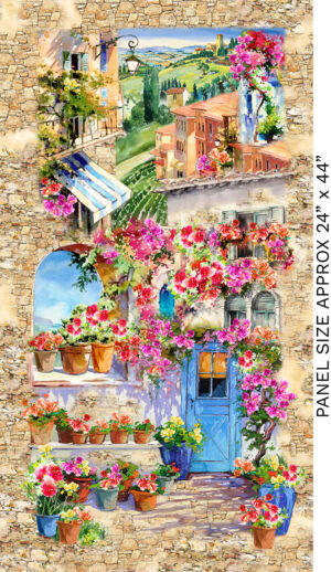018 24 Inch Panel Under the Tuscan Sun (4074)