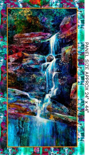 C 24 Inch Boulder Falls Panel Kondalilla Falls (4108)