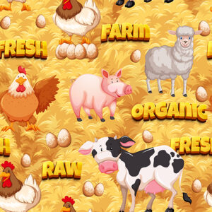 D Animal Variety Farmyard Friends (4103)