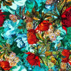 H Waratahs Blue Glorious Gum Blossoms (4109)