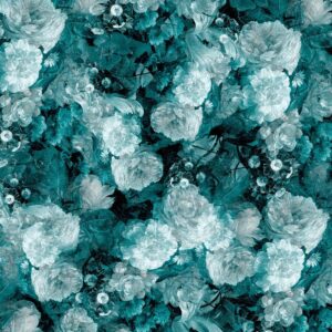 06T Dutch Master Floral Teal Heritage Floral (4118)