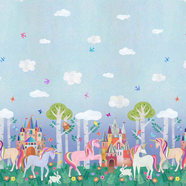 079 Unicorn Castles Multi Enchanted Unicorn (4115)