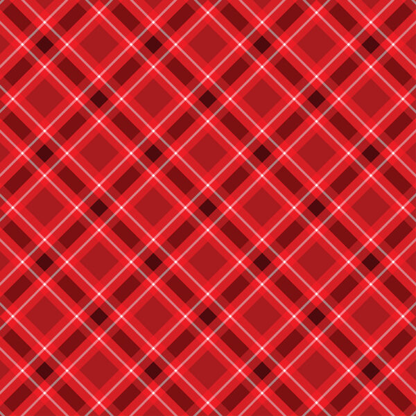 10 Red Plaid Wide Backings (14944W)