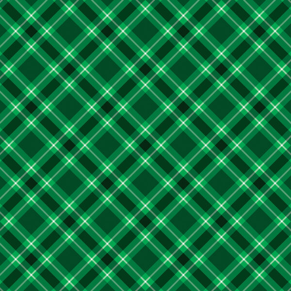 45 Hunter Green Plaid Wide Backings (14944W)