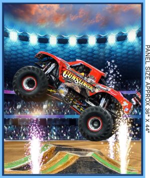 A 36 Inch Panel Monster Trucks (4128)