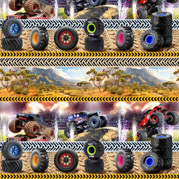 D Stripe Monster Trucks (4128)