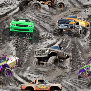 G Mud Monster Trucks (4128)