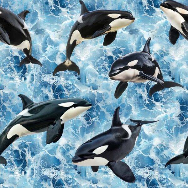 C Orca Whales Underwater Wonders (4131)