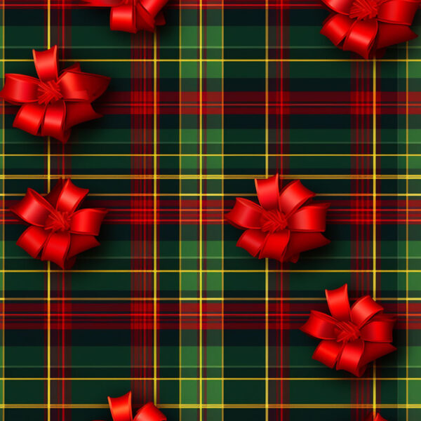 10 Tartan and Bow A Holly Season (5001)