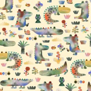 50 Gators and Friends Butter See Ya Later Alligator 4182