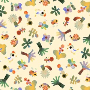 51B Jungle Friends Butter See Ya Later Alligator 4182