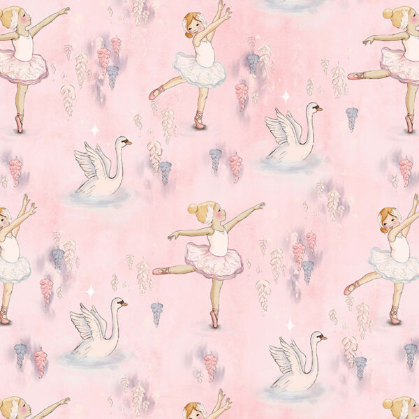 94B Dance of the Swans Blush Swan Lake 4183