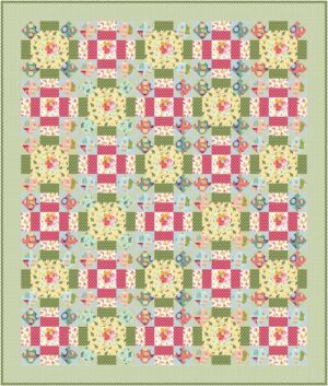 *Meadow Blooms A Prairie Heart Quilt Pattern - By Benartex