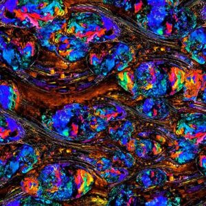 06 Dark River Fire in the Stone Wide Backings (5017)