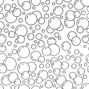 07 Bubbles White Monochroma (5047)